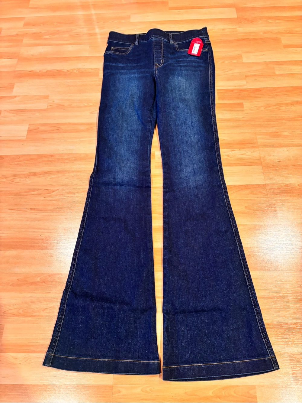 SPANX  Dark Blue Flared Jeans